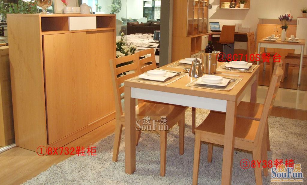 玉庭鞋柜樱桃红系列8x732